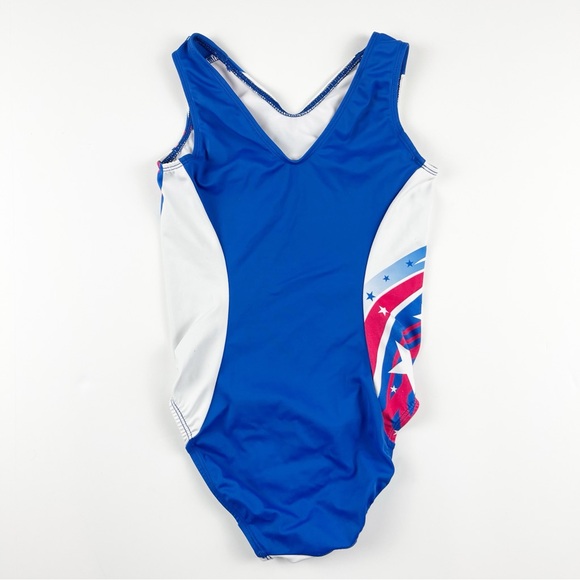 GK Elite Majestic Pride 2020 (2021) Olympic Trials Replica Leotard Child Large - Picture 2 of 4